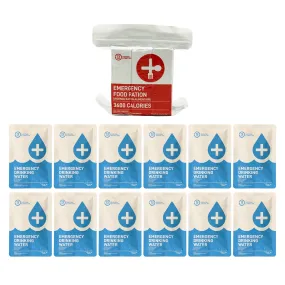 1 Person Food and Water Refill Kit