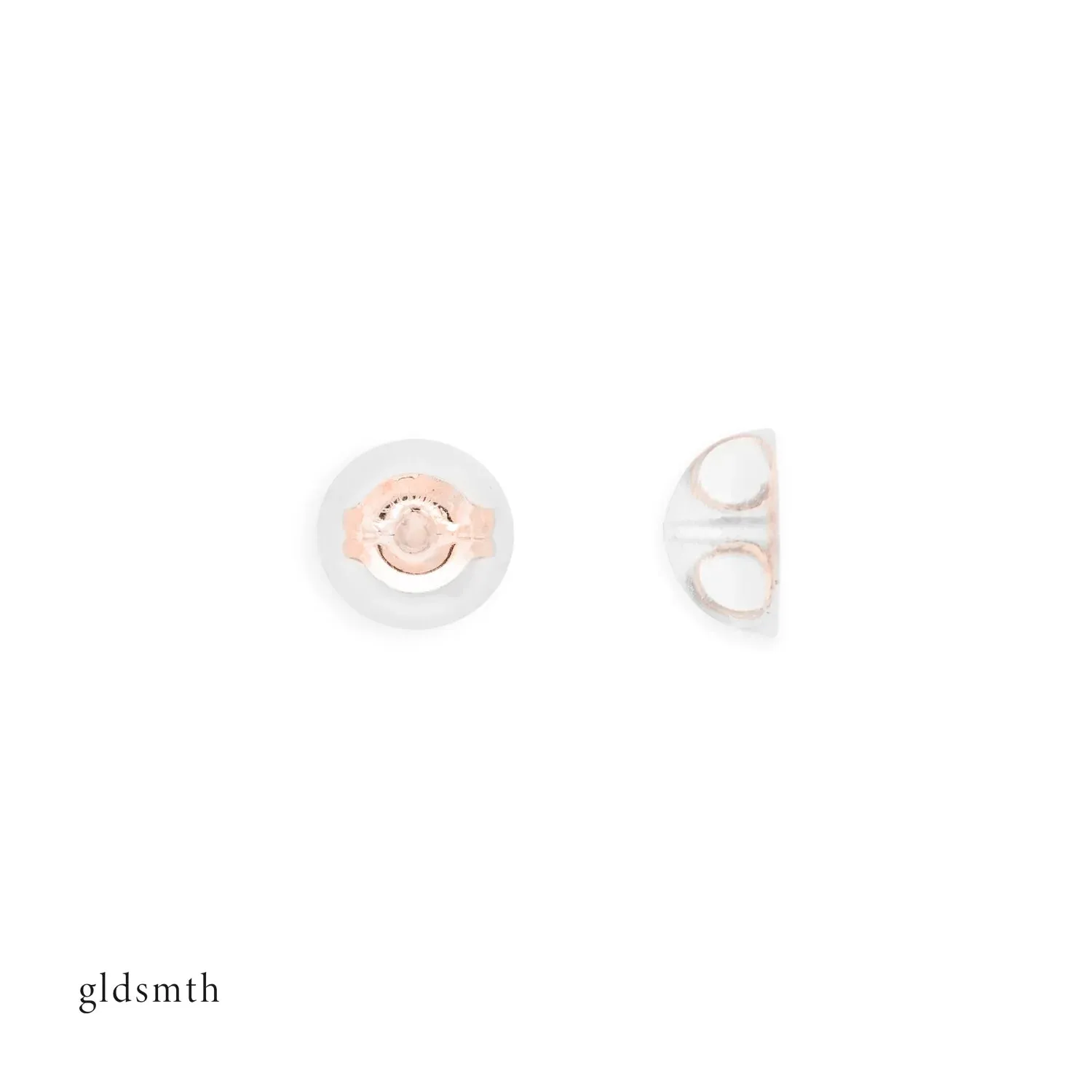 14k Rose Gold Daisy Studs