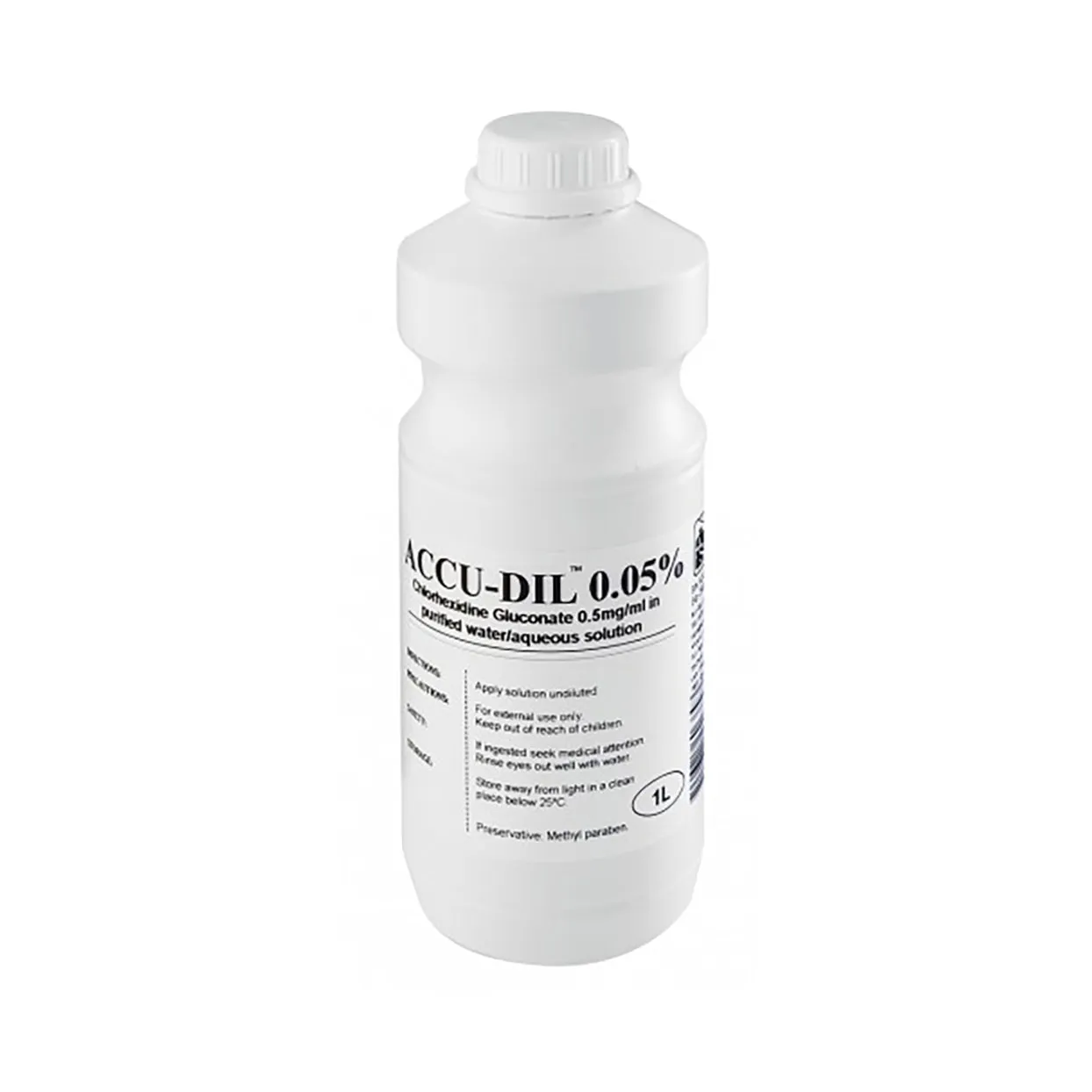 Accu Dil 0.05% Sol 1000ml