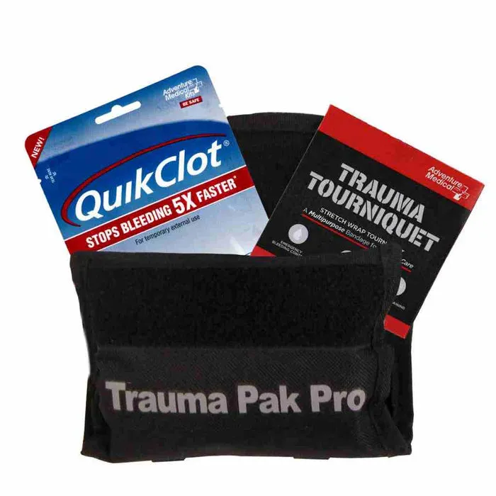 Adventure Medical Kits Trauma Pak Pro with QuikClot & Trauma Tourniquet