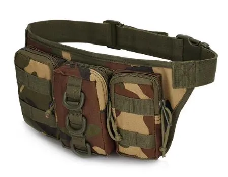 Airsoft Tactical Military Multi-Purpose Outdoor Hiking Cycling Sports Waist Bag 6 Colours ATB005