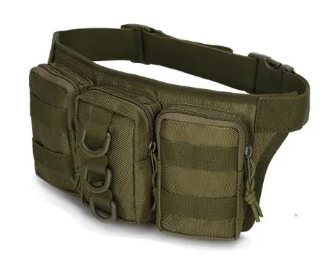 Airsoft Tactical Military Multi-Purpose Outdoor Hiking Cycling Sports Waist Bag 6 Colours ATB005