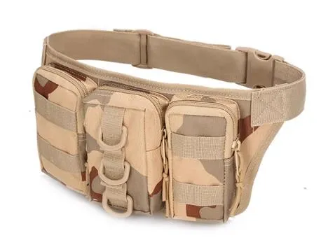 Airsoft Tactical Military Multi-Purpose Outdoor Hiking Cycling Sports Waist Bag 6 Colours ATB005