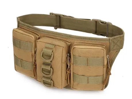 Airsoft Tactical Military Multi-Purpose Outdoor Hiking Cycling Sports Waist Bag 6 Colours ATB005