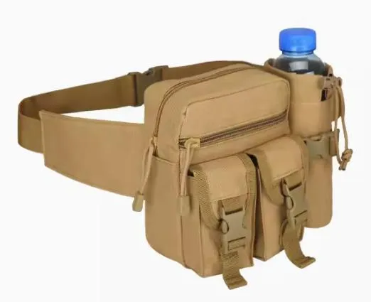 Airsoft Tactical Military Multi-Purpose Outdoor Hiking Cycling Sports Water Bottle Waist Bag 5 Colours ATB006