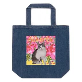 Albertas, Organic denim tote bag