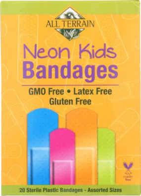 All Terrain - Kid Neon Bandage 20 Pc - Pack of 3