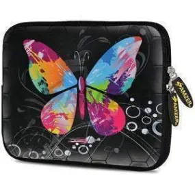 Amzer 10.5 Inch Neoprene Notebook Tablet/iPad Sleeve - Eastman Butterfly