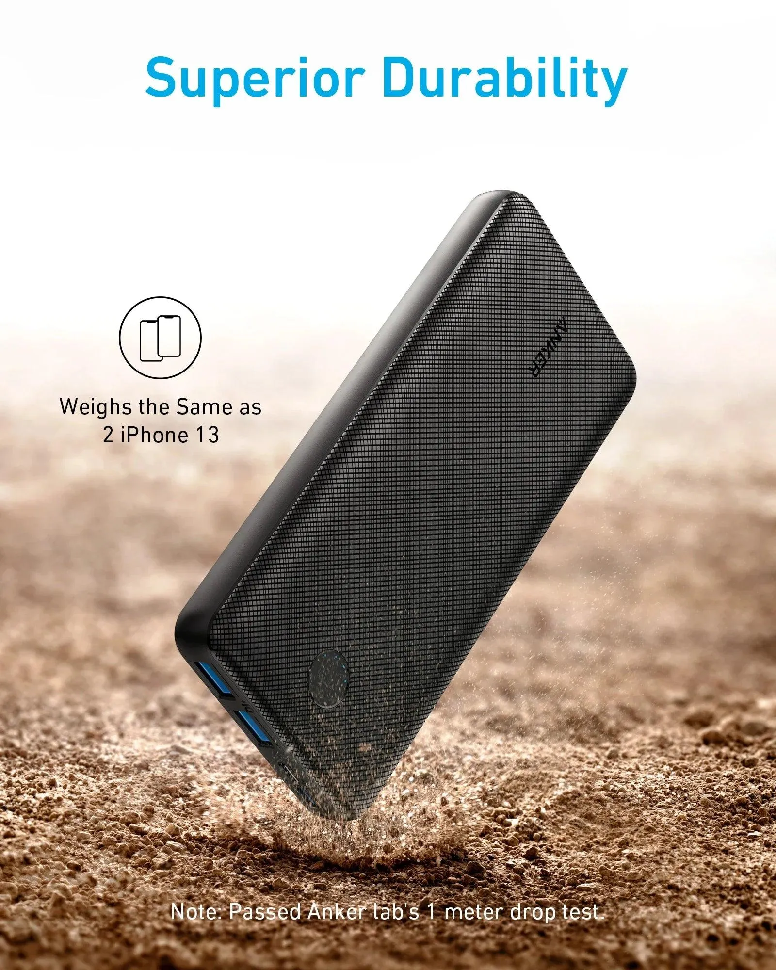 Anker PowerCore Essential 20K - 20000mAh Fast Charging Portable Charger for Mobile Devices