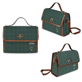 Arbuthnot Tartan Waterproof Canvas Bag with Family Crest