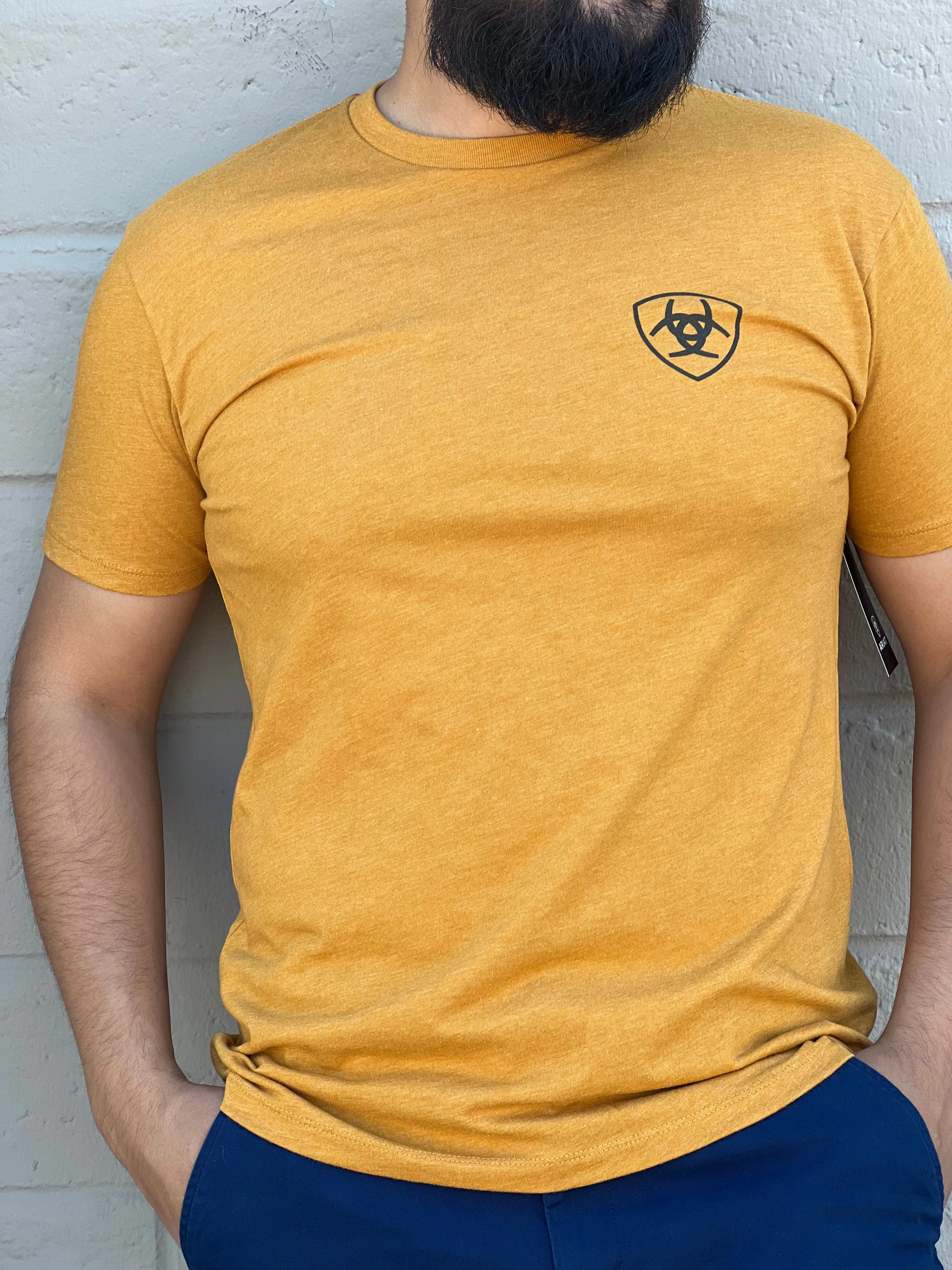 Ariat Buckhorn Heather Rope Shield T-Shirt