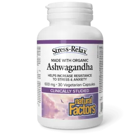 Ashwagandha 600 mg, Stress-Relax