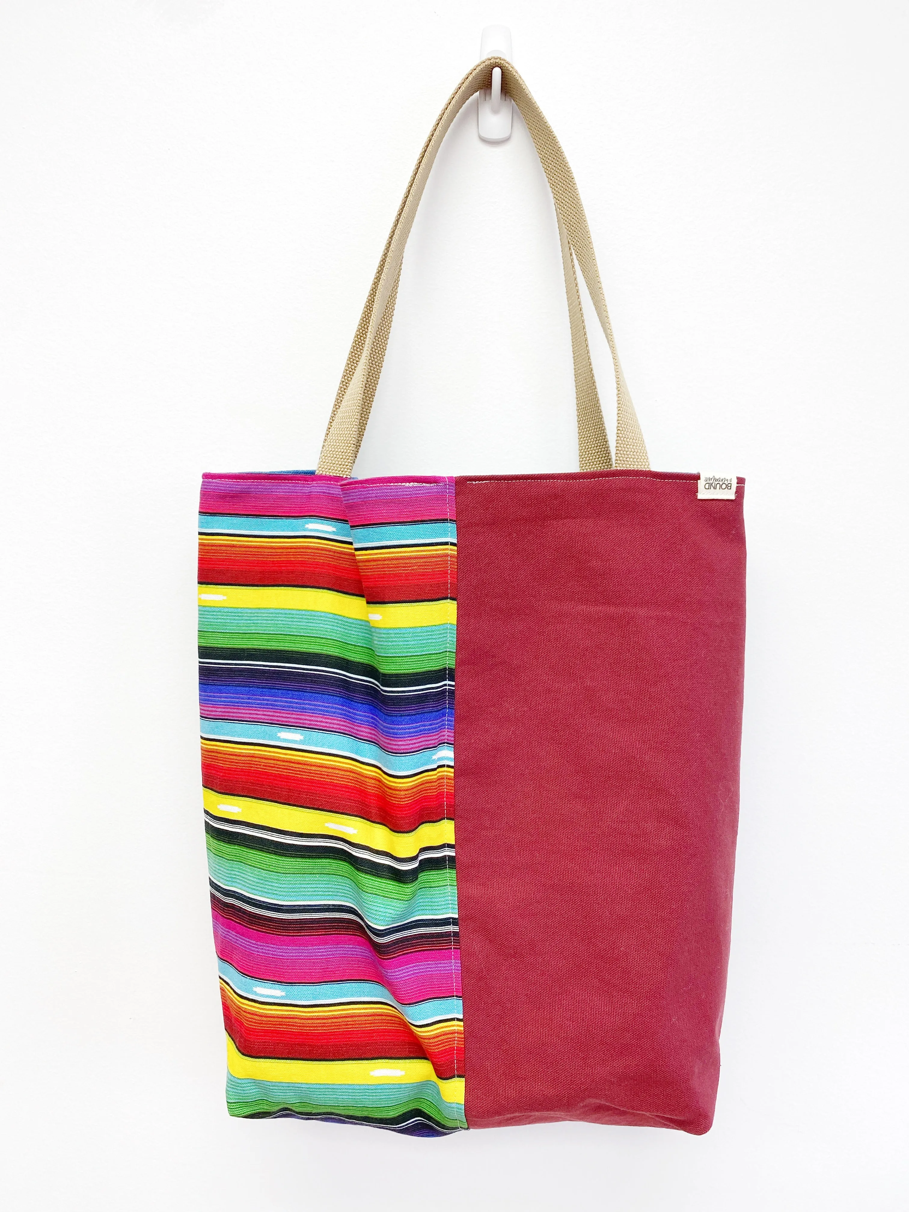 B55 Summer Perfect Market Bag, Colorful Grocery Bag, Eco-Friendly, Festival Bag