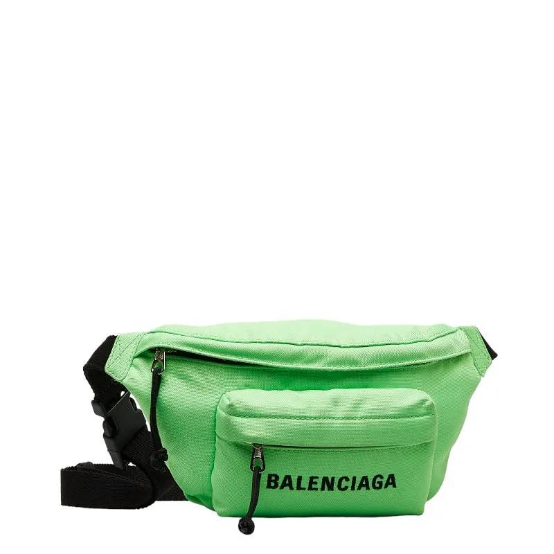 Balenciaga Nylon Waist Bag 569978 in Very Good Condition