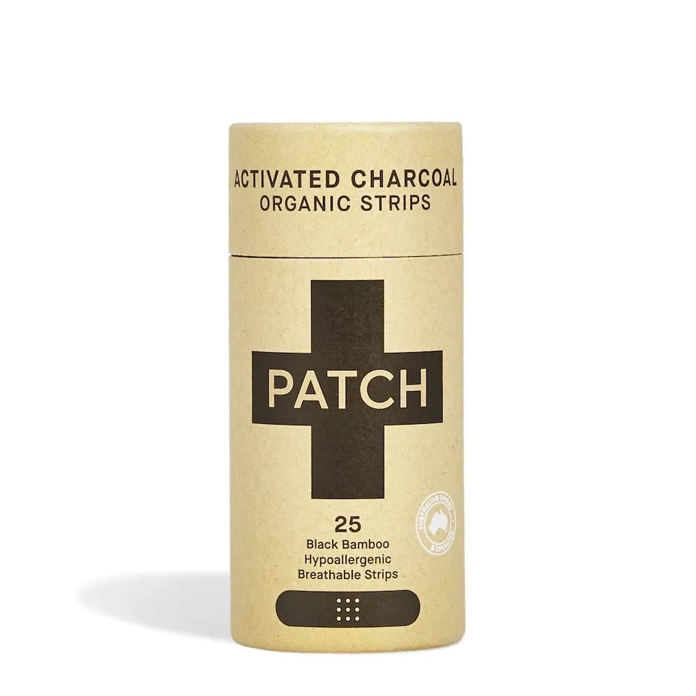 Bamboo Plasters (25) by PATCH - Activated Charcoal