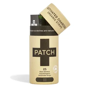 Bamboo Plasters (25) by PATCH - Activated Charcoal