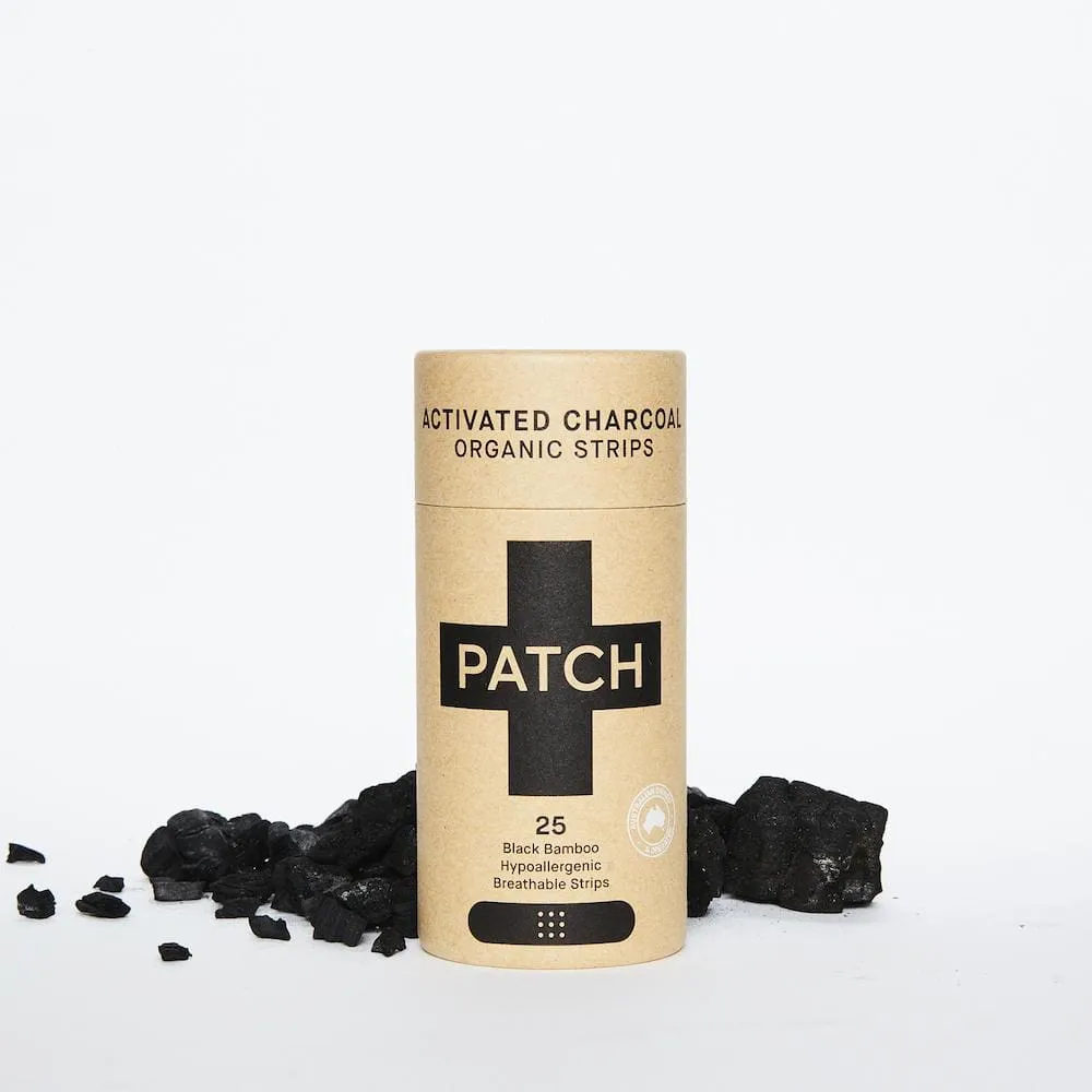 Bamboo Plasters (25) by PATCH - Activated Charcoal