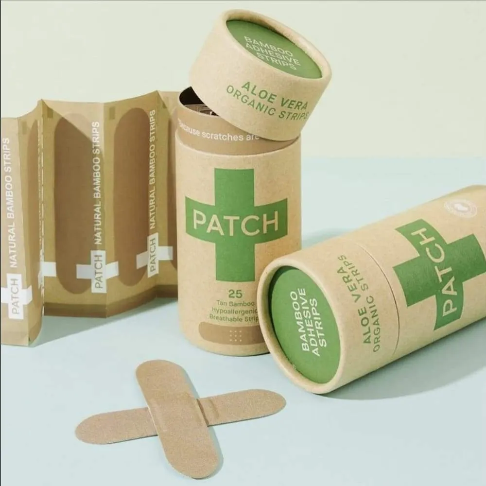 Bamboo Plasters (25) by PATCH - Aloe Vera