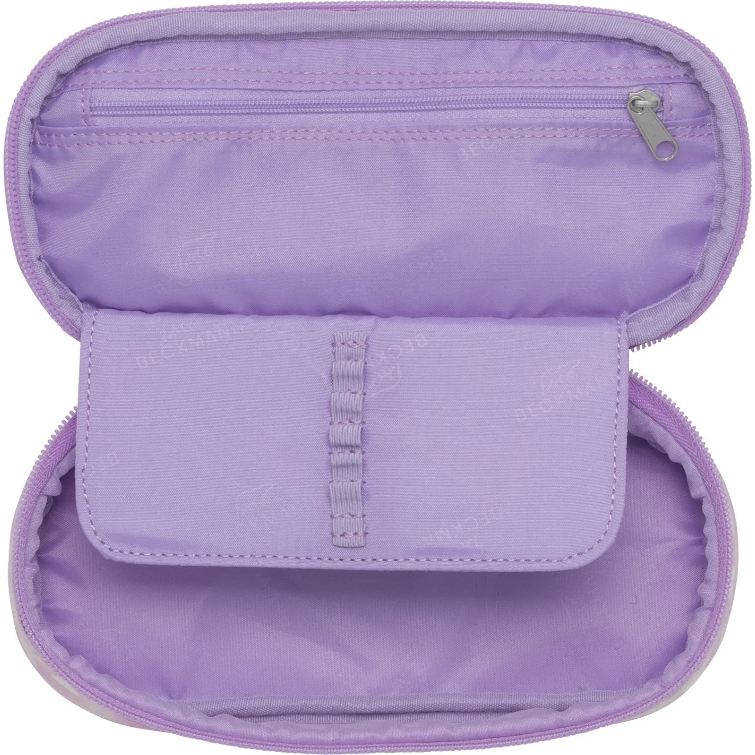 Beckmann Unicorn Princess Purple Ovalt Pencil Case