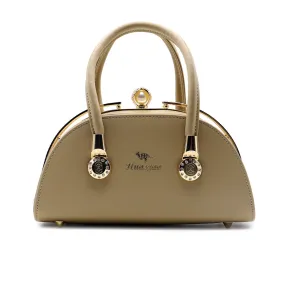 Beige Casual Hand Bag P00P01078