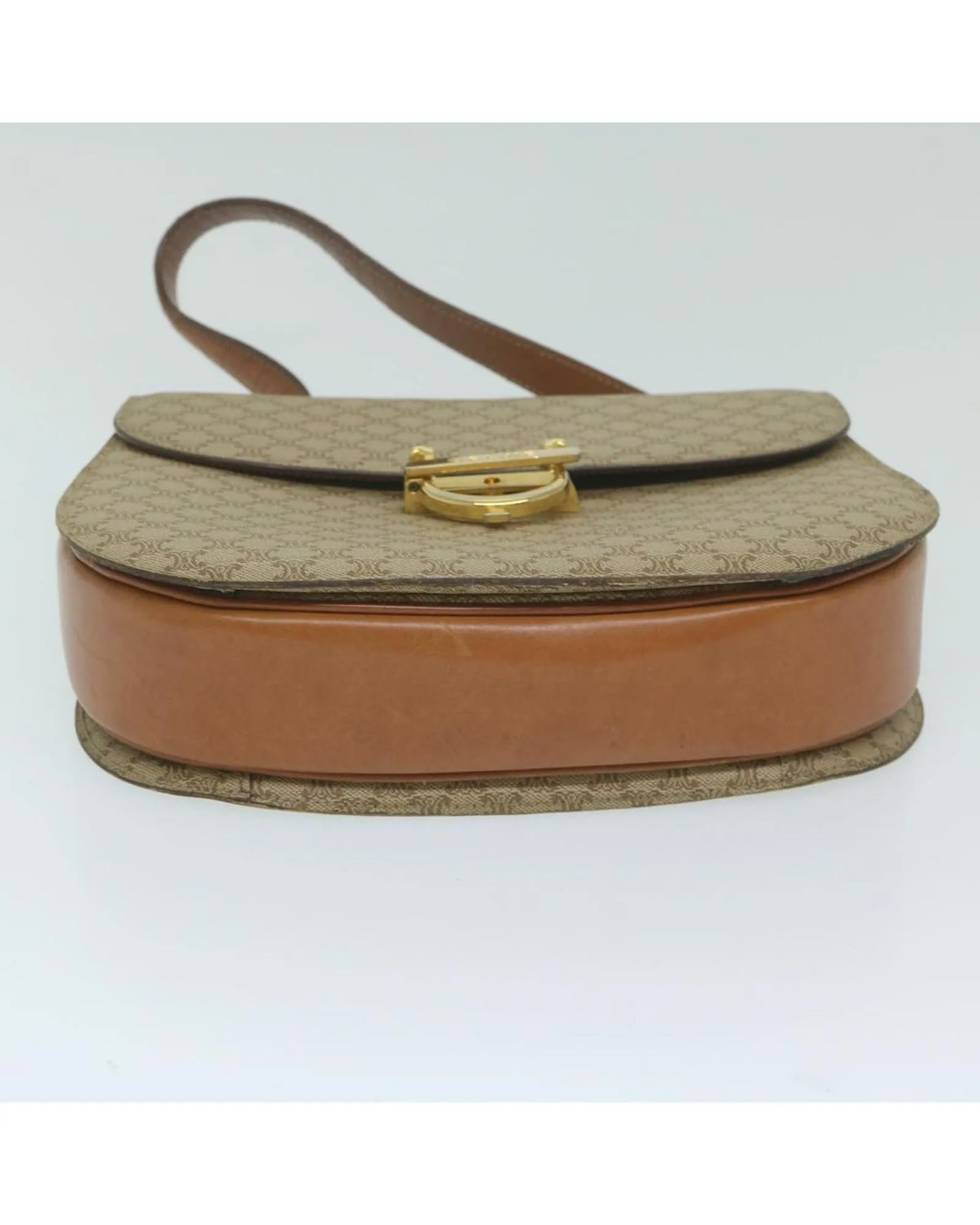 Beige Macadam Canvas Hand Bag with Dust Bag - Made in Italy