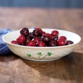 Belleek Shamrock Collection Salad Bowl