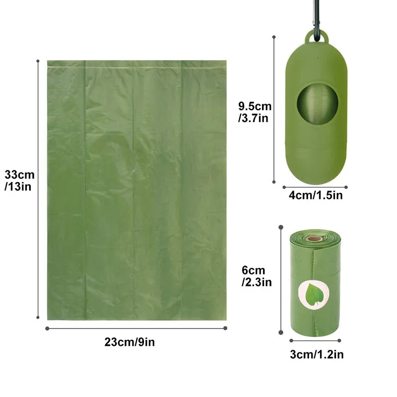 Biodegradable Poop Bags - Eco-Friendly Dog Waste Bags with handy dispenser