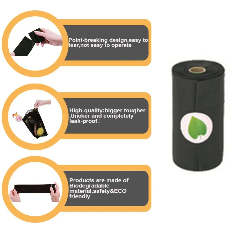 Biodegradable Poop Bags - Eco-Friendly Dog Waste Bags with handy dispenser