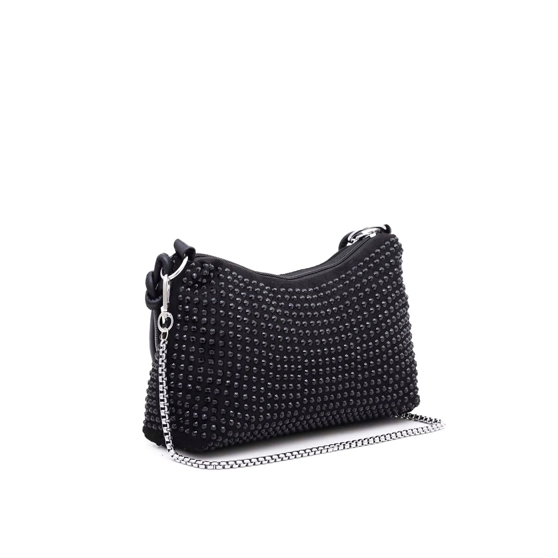 Black Formal Shoulder Bag P36116