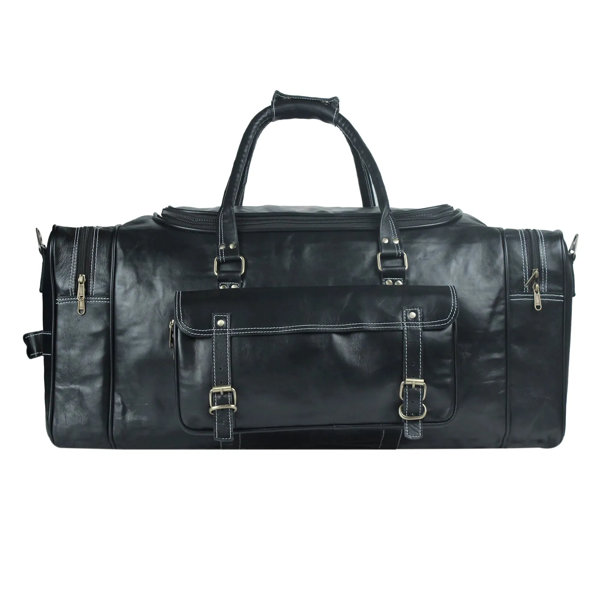 Black Gloss Weekend Duffle Bag