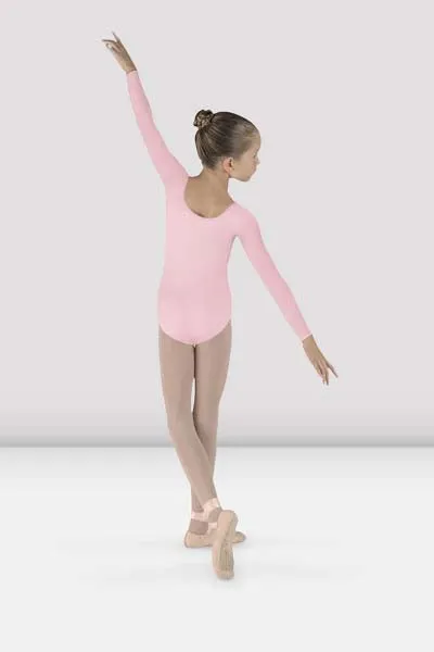 BLOCH CL5609 Girls Meglio Long Sleeve Leotard