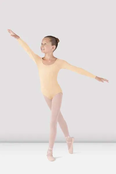 BLOCH CL5609 Girls Meglio Long Sleeve Leotard