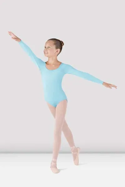 BLOCH CL5609 Girls Meglio Long Sleeve Leotard