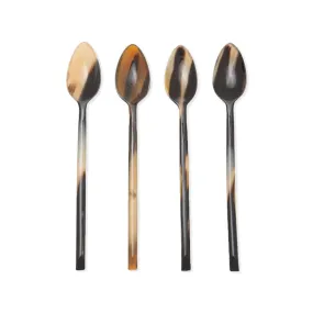 Blue Pheasant Kaarl Mixed Black Cocktail Spoon Set