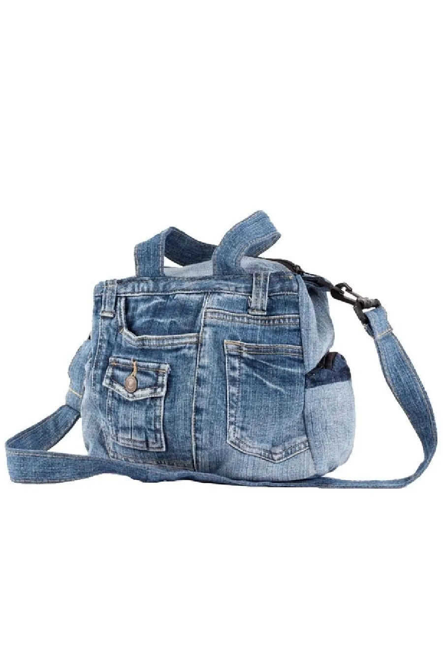 Boho Jean Tote Bag