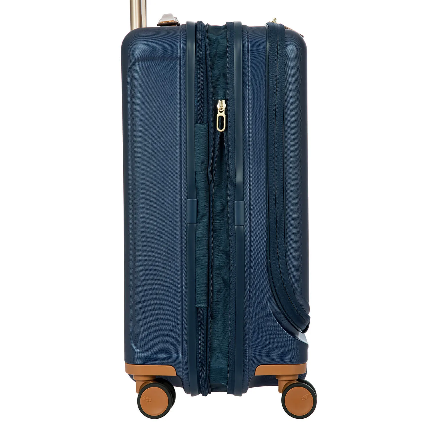 Bric's Capri 21" Spinner W/ Pocket Expandable - Matte Blue