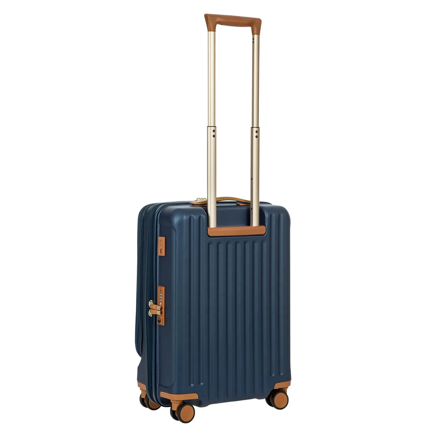 Bric's Capri 21" Spinner W/ Pocket Expandable - Matte Blue