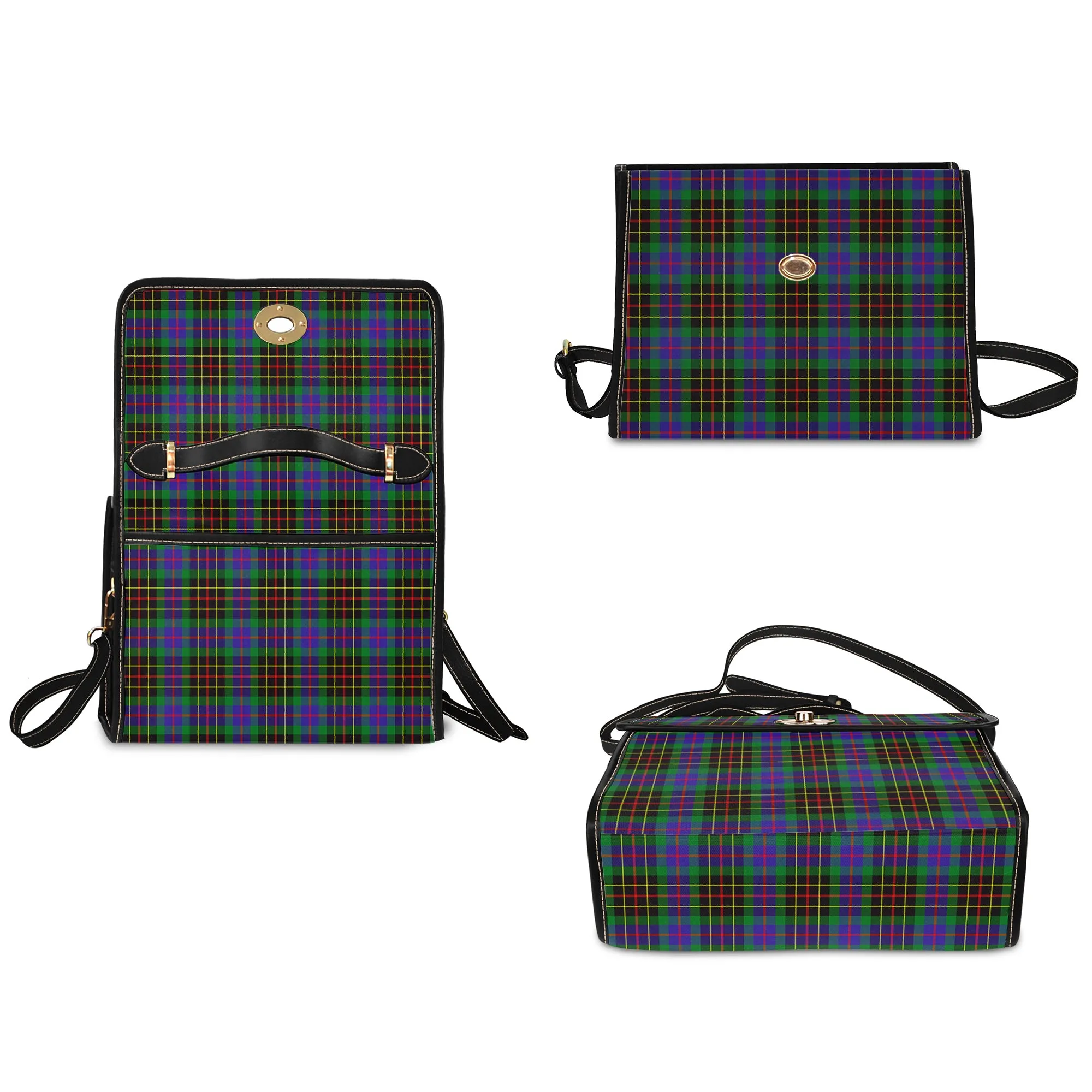 Brodie Hunting Modern Tartan Waterproof Canvas Bag