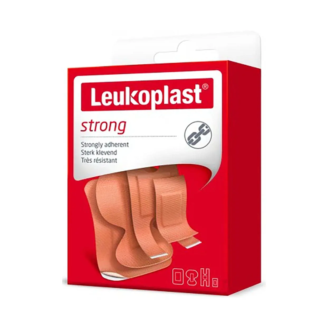 BSN Leukoplast Strong Assorted Tan 20 Pack