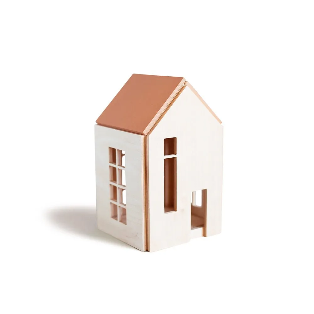 Build and Play Magnetic Wooden Dollhouse