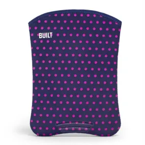 Built NY iPad Sleeve - Navy and Magenta Mini Dot (Fits all iPads)