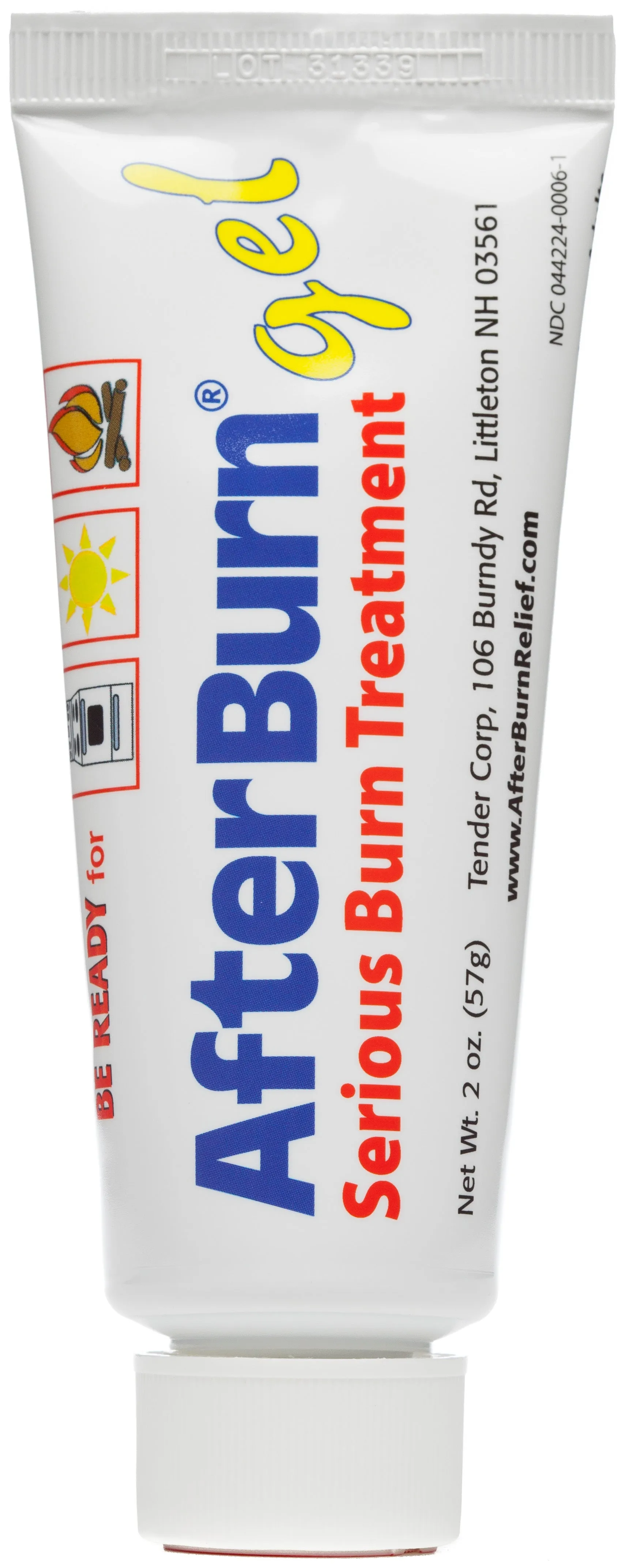 Burn Gel,Tube,2.000 Oz.