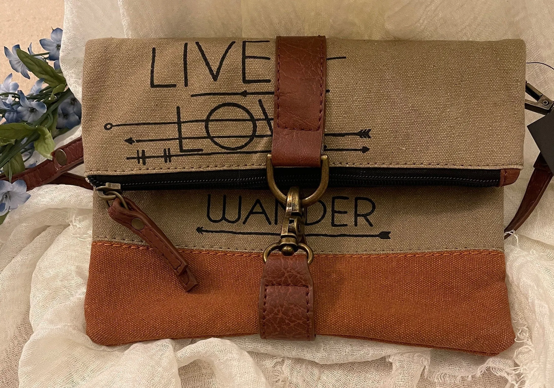 Canvas Crossbody Bag