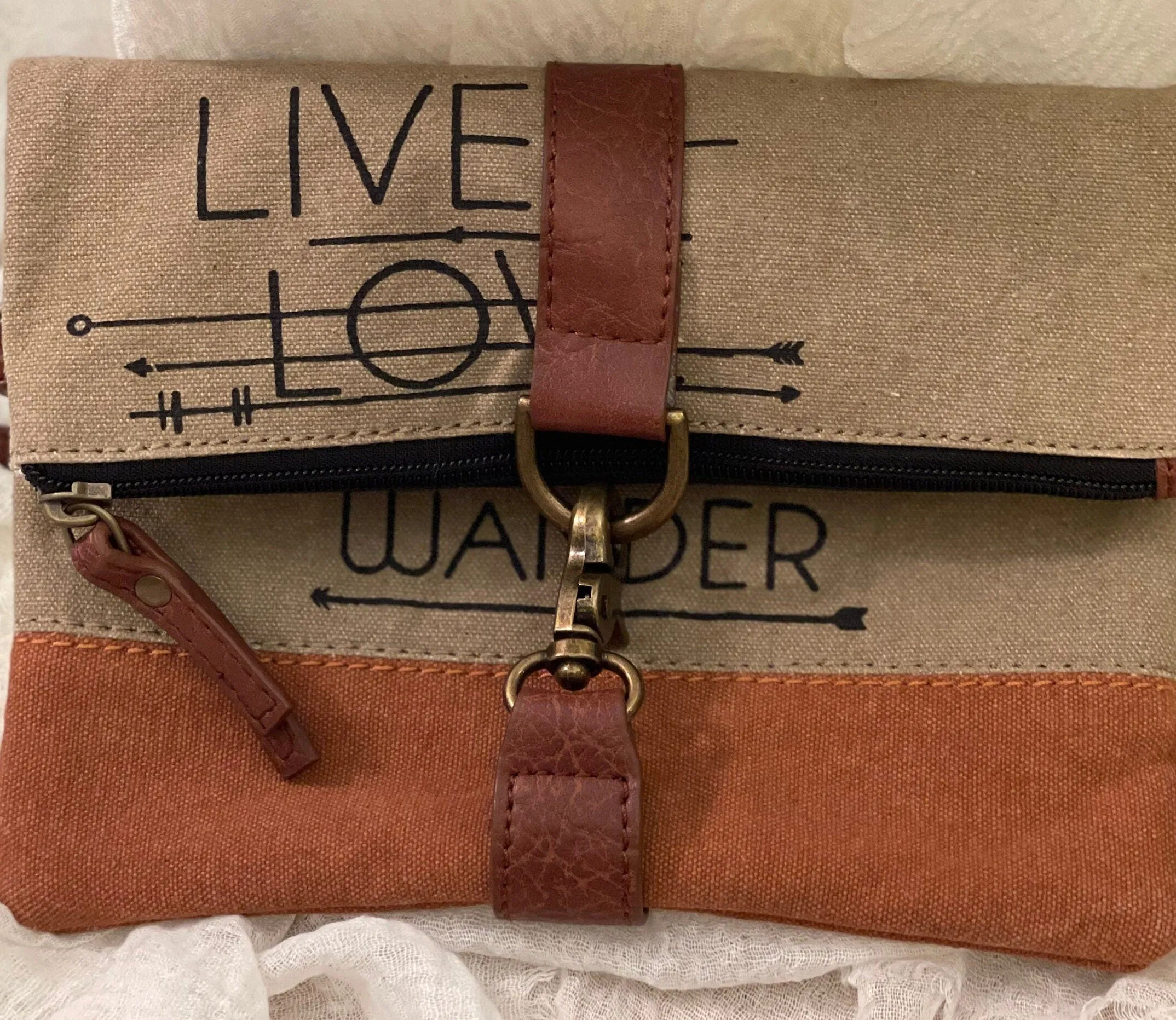 Canvas Crossbody Bag