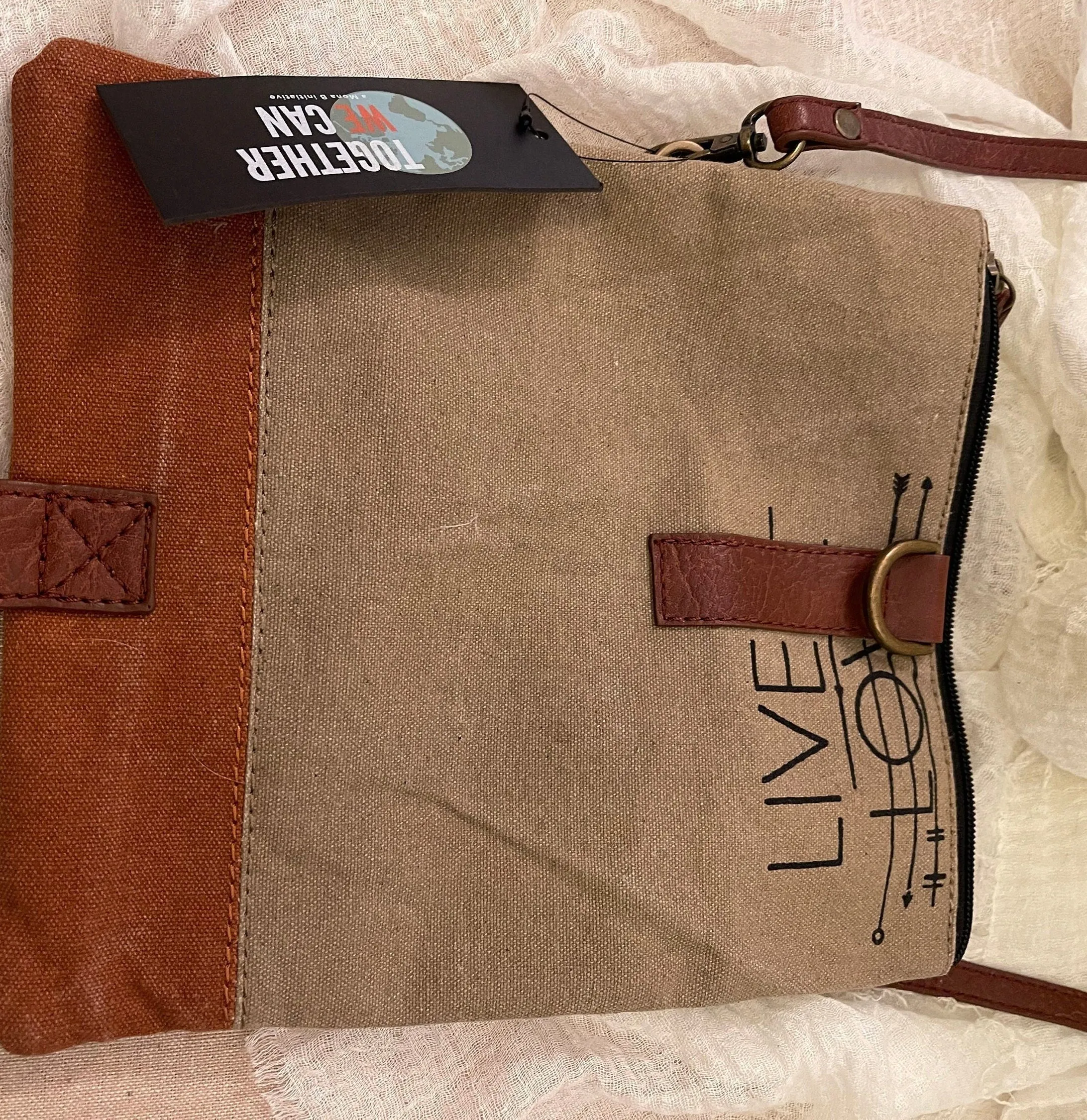 Canvas Crossbody Bag