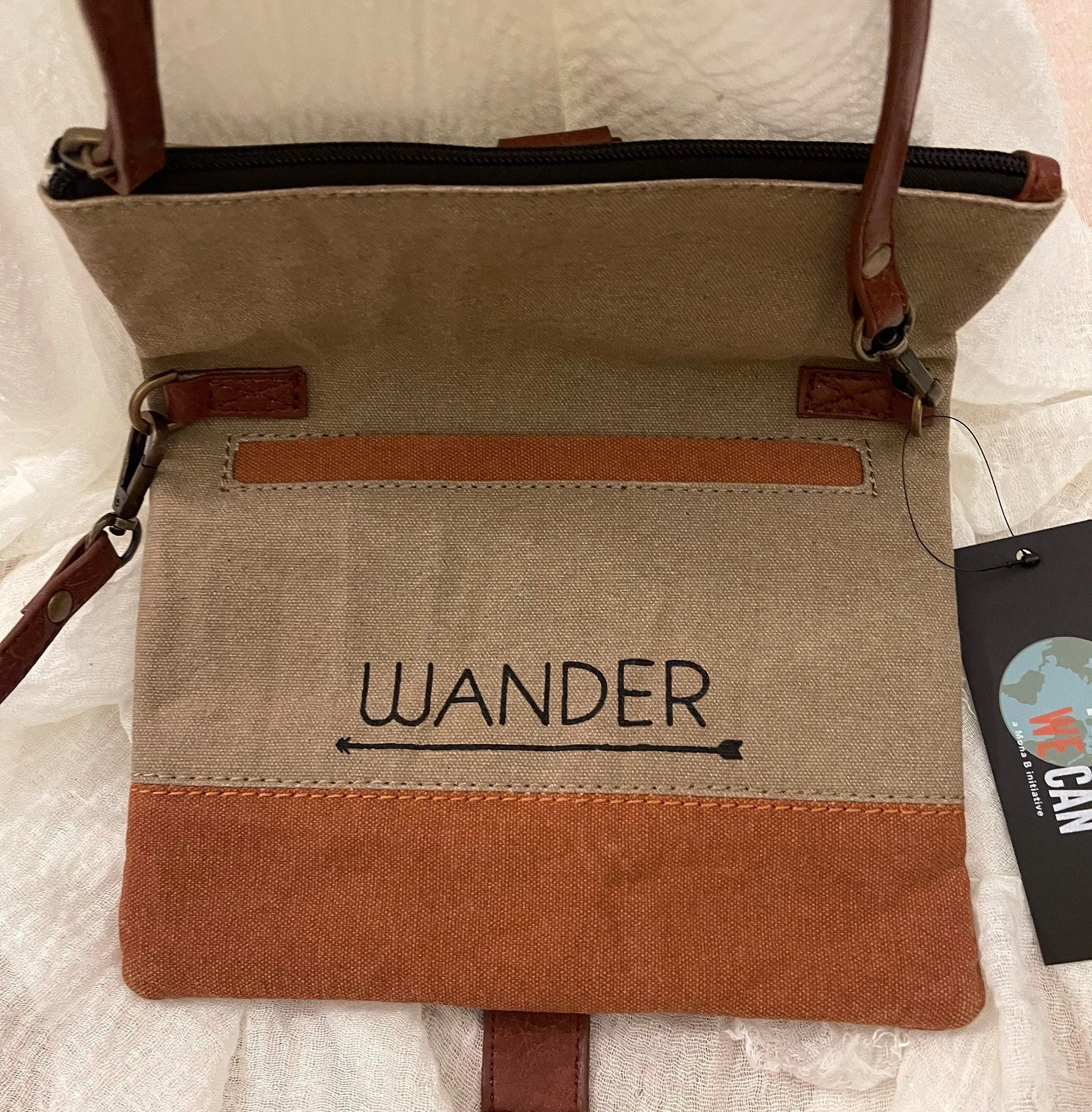 Canvas Crossbody Bag