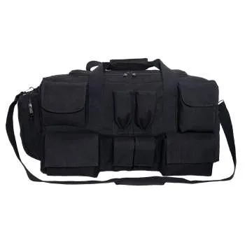 Canvas Multi Pocket Military Gear Bag