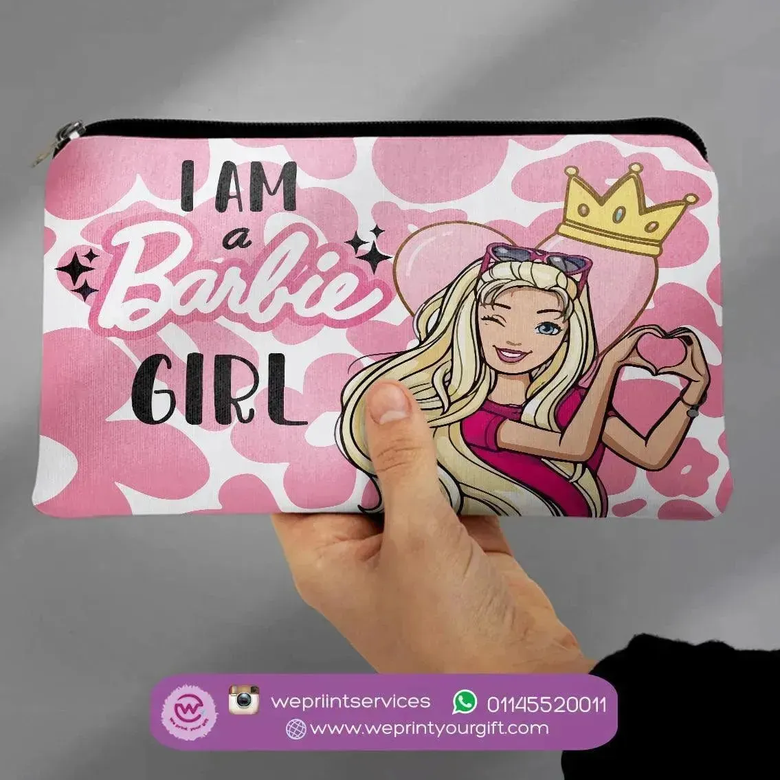 Canvas - Pencil Case - Barbie