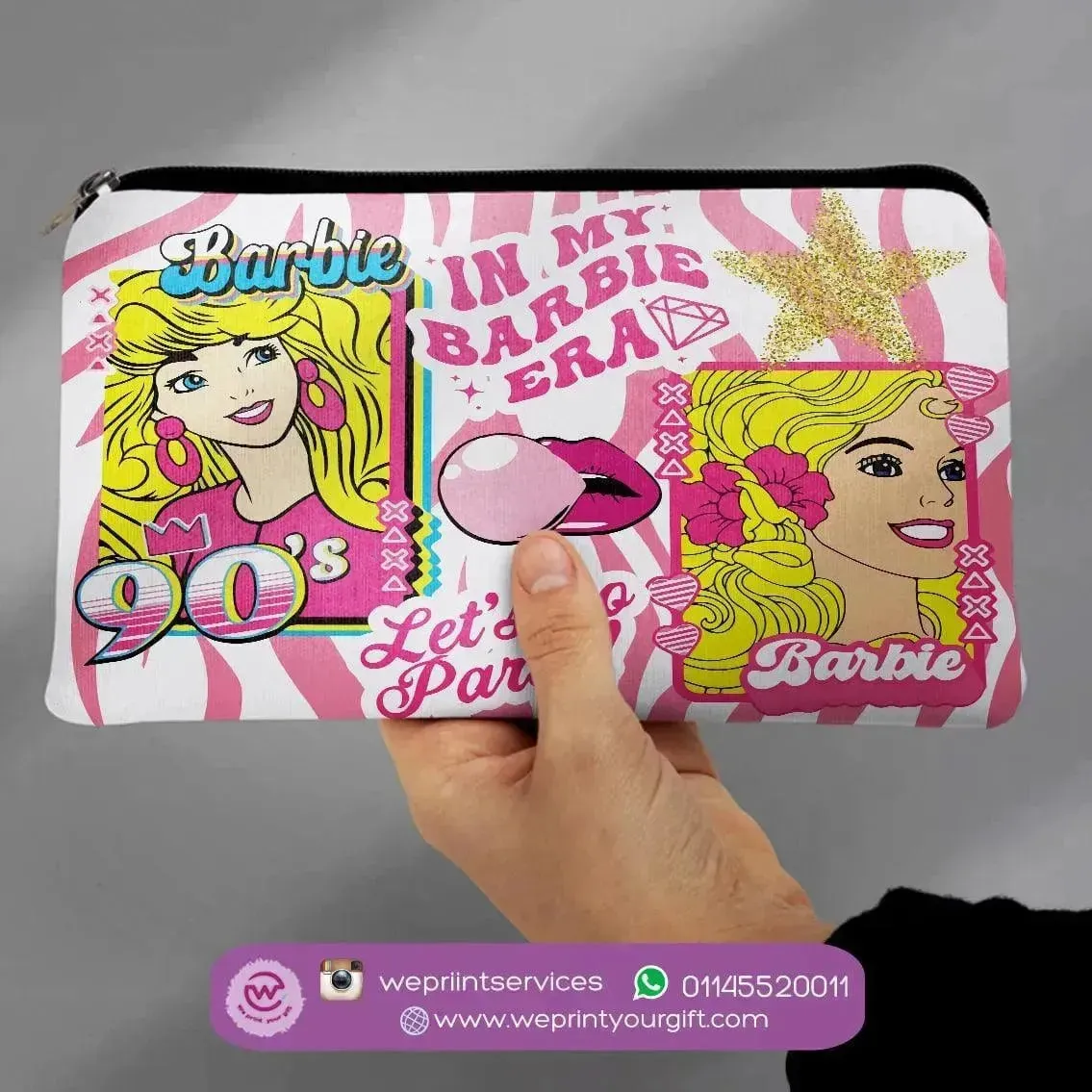 Canvas - Pencil Case - Barbie