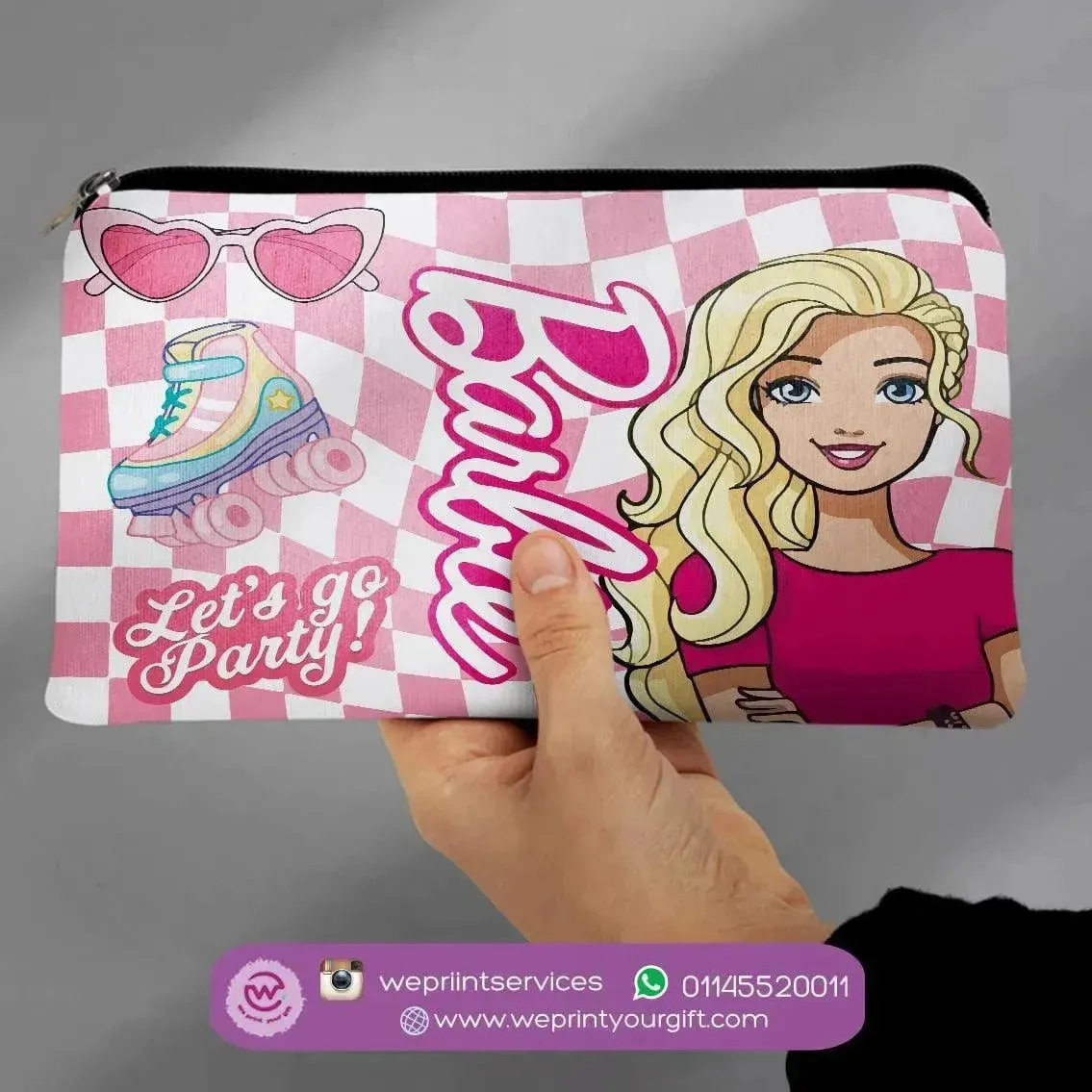 Canvas - Pencil Case - Barbie